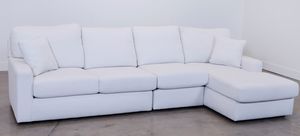 Best Home Furnishings® Dovely Snow 3 Piece Sectional Sofa