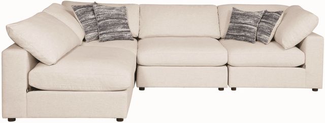 Coaster® Serene 4-Piece Beige Sectional Set | Fred's Furniture Co ...