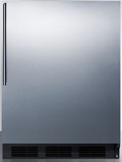 Summit® 5.5 Cu. Ft. Stainless Steel Compact Refrigerator