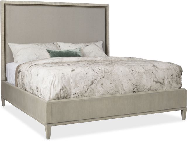 Hooker® Furniture Elixir Gray King Upholstered Bed 0