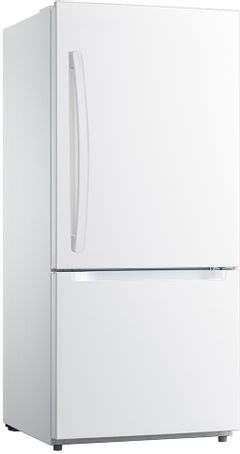 Moffat 18.6 Cu. Ft. White Bottom Freezer Refrigerator