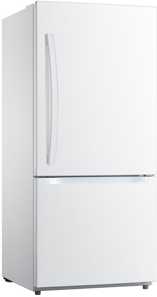 Moffat 18.6 Cu. Ft. White Bottom Freezer Refrigerator 0