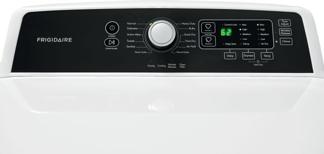 FRIGIDAIRE Laundry Pair Package 38 FFTW4120SW-FFRE4120SW-3