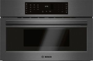 Bosch® 800 Series 30" Black Stainless Steel Built In Microwave Oven