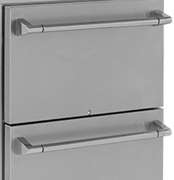 Lynx® 24" Stainless Steel Two Drawer Refrigerator  1
