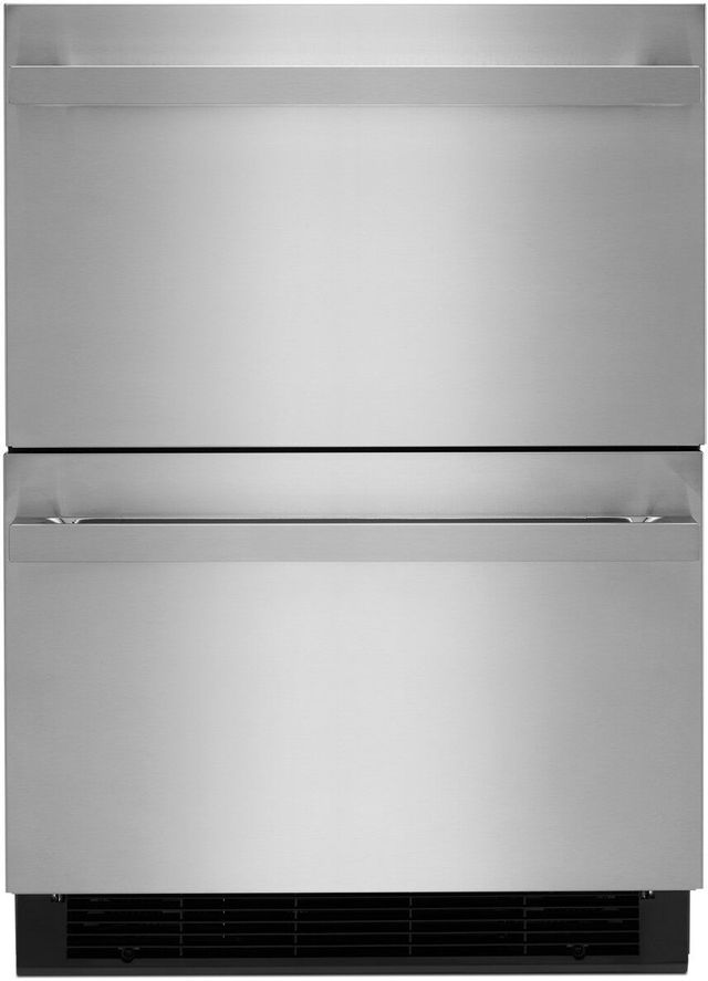 JennAir® NOIR™ 4.7 Cu. Ft. Stainless Steel Refrigerator Drawers-0