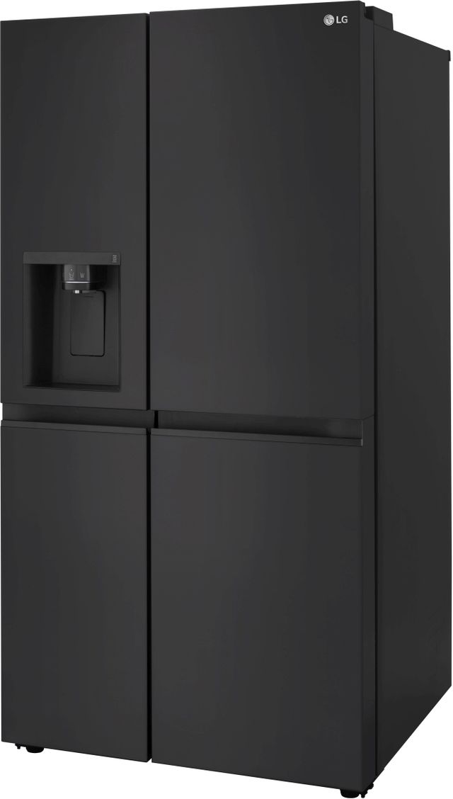 LG 27.2 Cu. Ft. Smooth Black Side-by-Side Refrigerator 4
