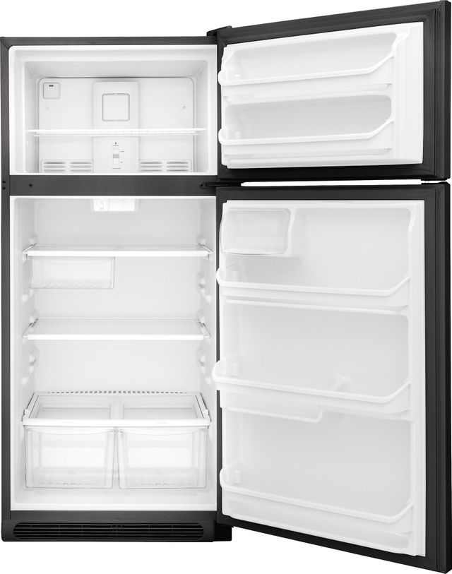 Frigidaire® 18.0 Cu. Ft. Stainless Steel Top Freezer Refrigerator 1