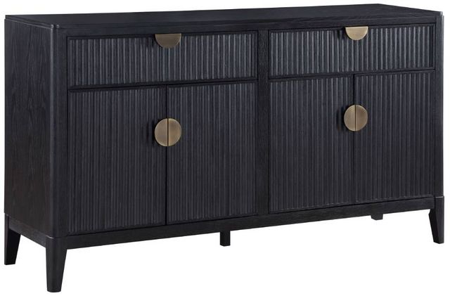 Coaster® Brookmead Black 2-Drawer Sideboard Buffet with Storage Cabinet ...