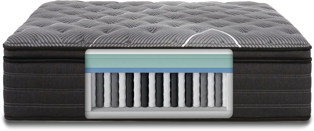 Beautyrest Black® B-Class 14" Hybrid Plush Pillow Top Mattress | Big ...