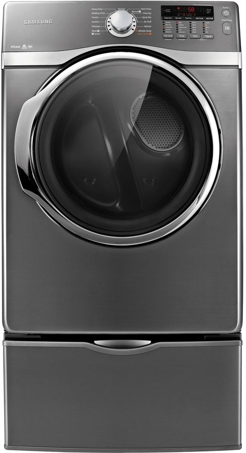 Samsung 7.4 Cu. Ft. Platinum Front Load Gas Dryer 1