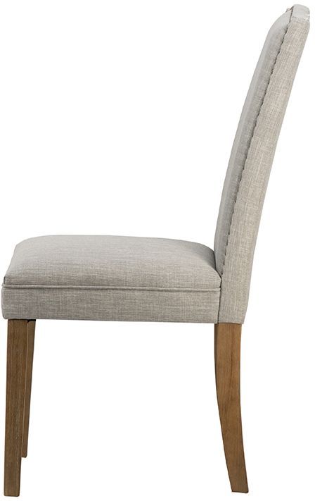 A & B Home Gray Dining Chair-2