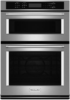 KitchenAid® 30" Stainless Steel Oven/Microwave Combo Electric Wall Oven