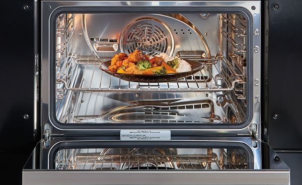 Wolf® M Series Contemporary 30" Black Electric Built in Single Oven-3
