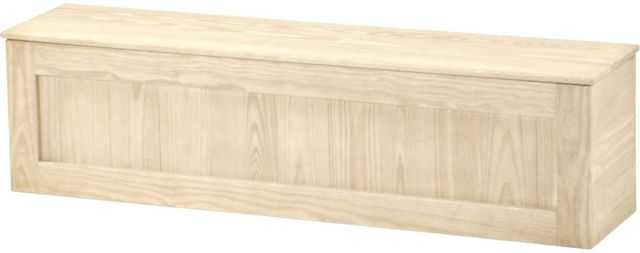 Crate Designs™ Cloud Wood Top Storage Bench 8