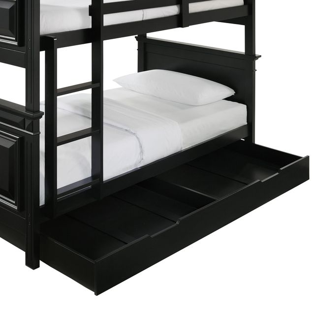 Caleb Twin Over Full Bunk Bed, Twin and Full Mattresses Free!-2