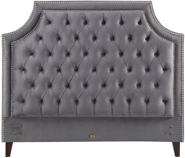 Parker House® Jasmine Flannel Queen Panel Bed 2