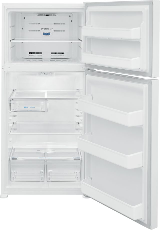 Réfrigérateur à congélateur supérieur de 30 po Frigidaire® de 18,3 pi³ - Blanc 1