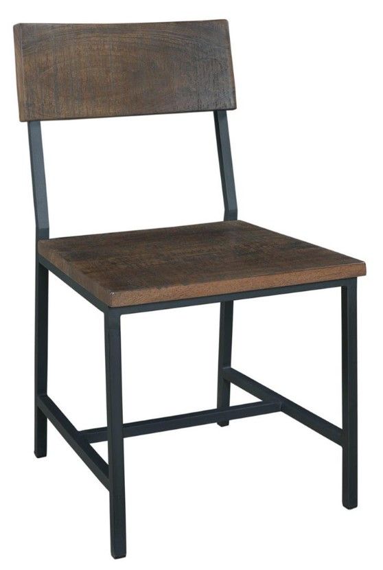 Coast2Coast Home™ Woodbridge 2-Piece Distressed Brown Dining Chair Set-0