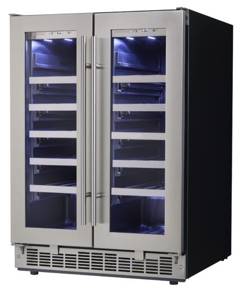 Silhouette® Professional Napa 24” Stainless Steel Wine Cooler 3