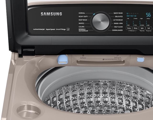 Samsung 5.2 Cu. Ft. Champagne Top Load Washer-2