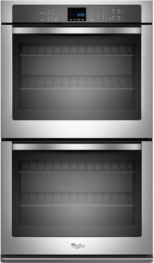Whirlpool® 30" Electric Built in Double Oven-Stainless Steel