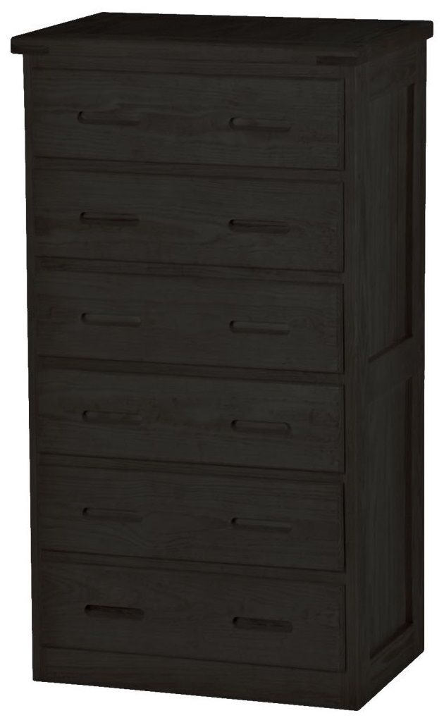 Crate Designs™ Furniture Espresso Chest with Lacquer Finish Top Only