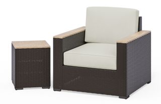 homestyles® Palm Springs 2-Piece Brown Outdoor Set