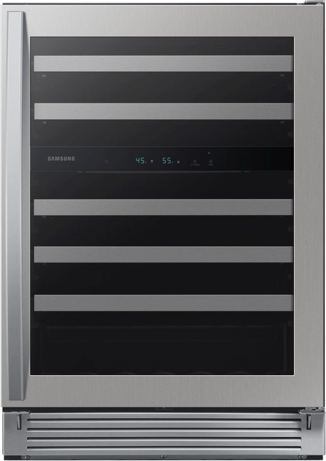 Samsung® 5.1 Cu. Ft. Fingerprint Resistant Stainless Steel Wine Cooler ...