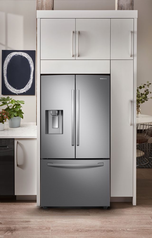 Samsung 27.8 Cu. Ft. Fingerprint Resistant Stainless Steel French Door Refrigerator 8