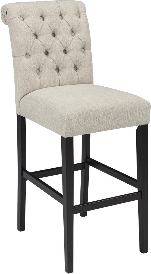 Signature Design by Ashley® Tripton Linen Tall Upholstered Bar Stool- Set of 2