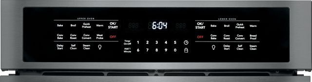 Frigidaire Gallery® 27" Black Stainless Steel Electric Built In Double Oven-FGET2766UD-3