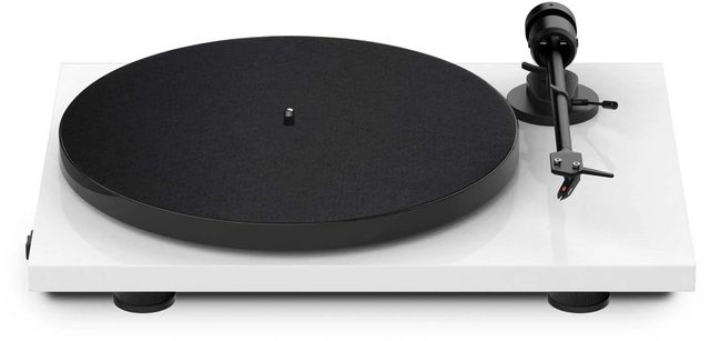 Pro-Ject E1 Gloss White Turntable
