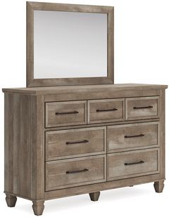Signature Design by Ashley® Yarbeck Sand Dresser and Mirror