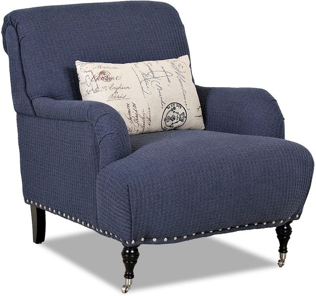 Klaussner® Dapper Chair and Ottoman Set-1