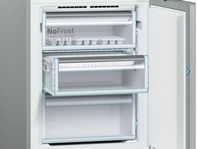 Bosch 800 Series 10.0 Cu. Ft. Black Counter Depth Bottom Freezer Refrigerator 5