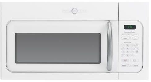 GE® Artistry Series Over The Range Microwave Oven-White