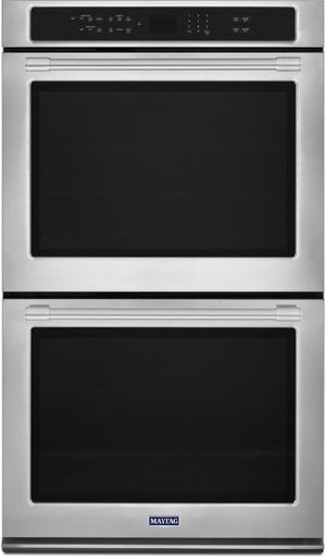 Maytag® 27" Fingerprint Resistant Stainless Steel Electric Built In Double Oven