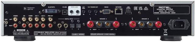 Rotel® 14 Series 2 Channel Black Integrated Amplifier 1