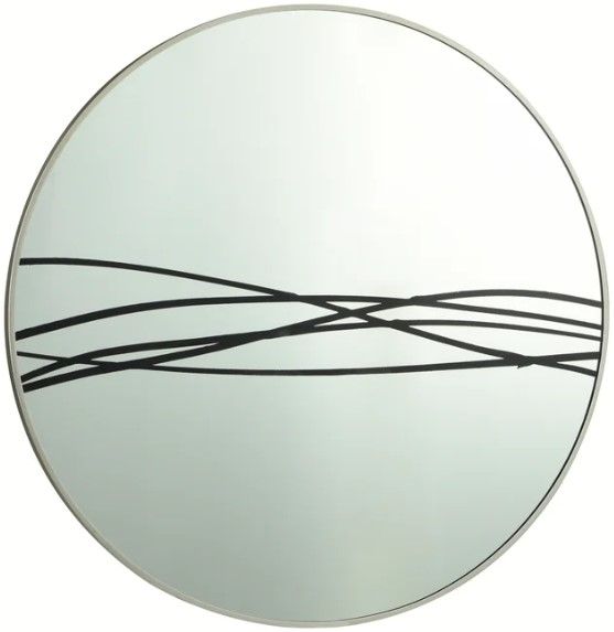 Stylecraft Austin Allen James Wires Round Mirror | Factory Direct ...