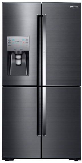 Samsung 22.1 Cu. Ft. Fingerprint Resistant Black Stainless Steel 4-Door Flex™ Refrigerator
