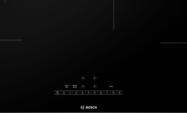 Bosch 500 Series 30" Black Induction Cooktop 6