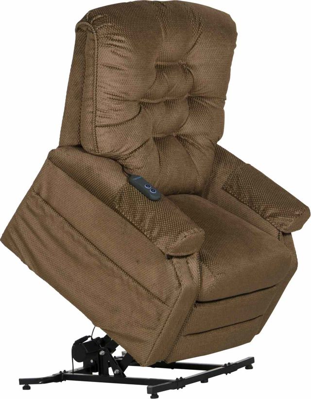 Catnapper® Patriot Brown Sugar Power Lift Full Lay-Out Recliner 5