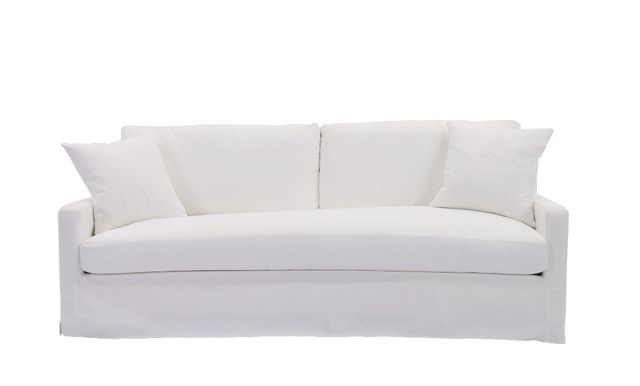 Synergy® 2267 Peyton Pearl Slipcover Sofa | Miskelly Furniture