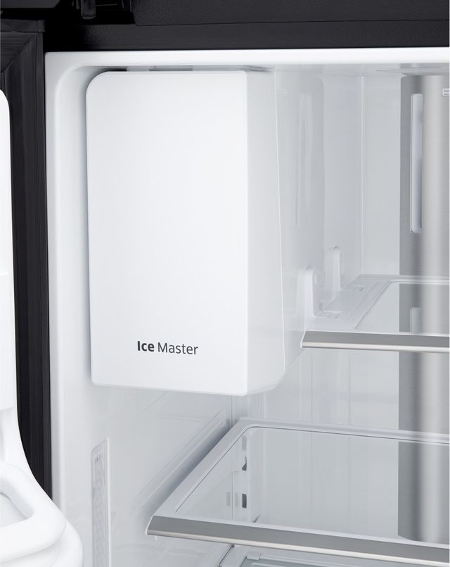 Samsung 22.2 cu. ft. Capacity Counter Depth Refrigerator-Fingerprint Resistant Black Stainless Steel-RF22NPEDBSG 9