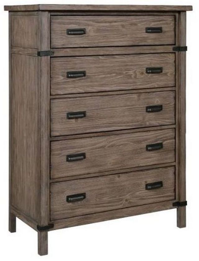 Kincaid® Furniture Foundry Brown Drawer Chest-0