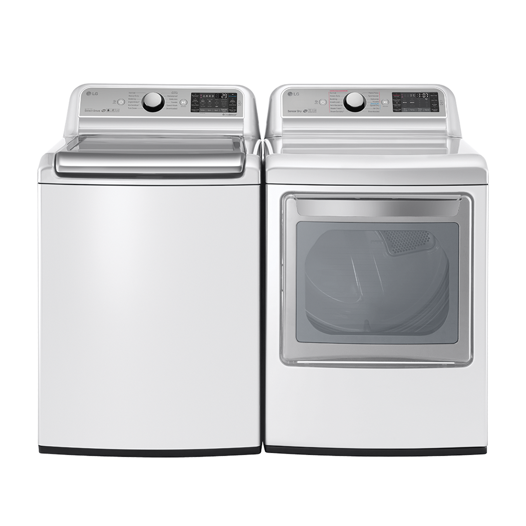 LG Laundry Pair-White