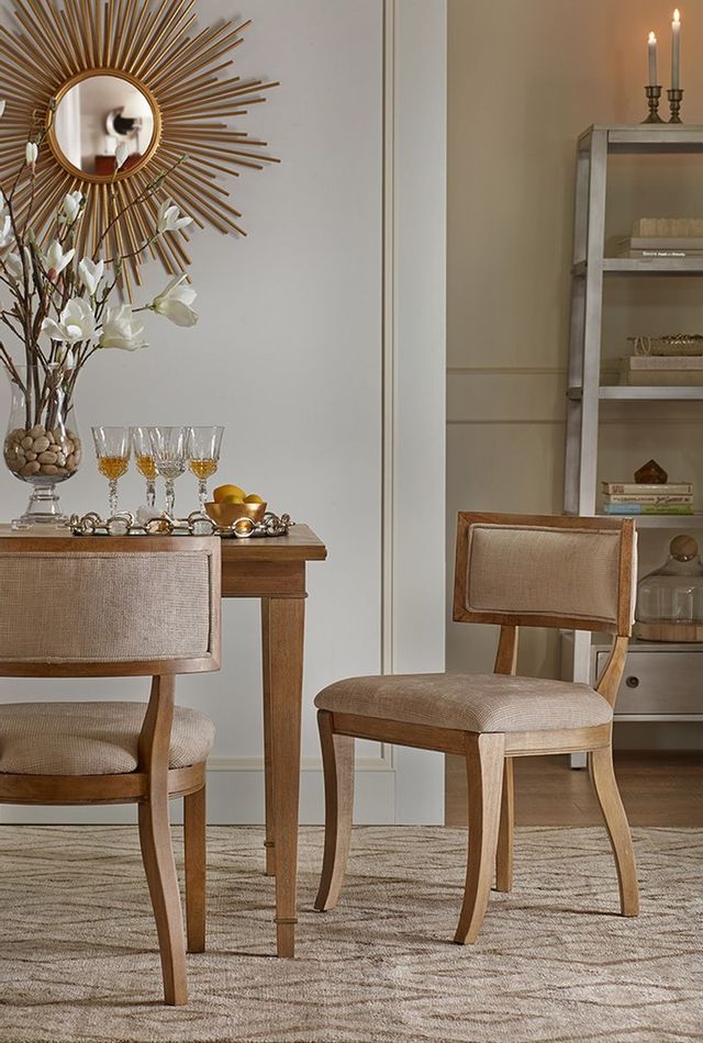 Holls Dining Chair In Beige by Olliix