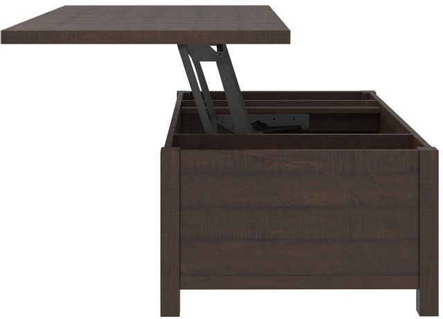 Signature Design by Ashley® Camiburg Warm Brown Rectangle Lift Top Cocktail Table 11