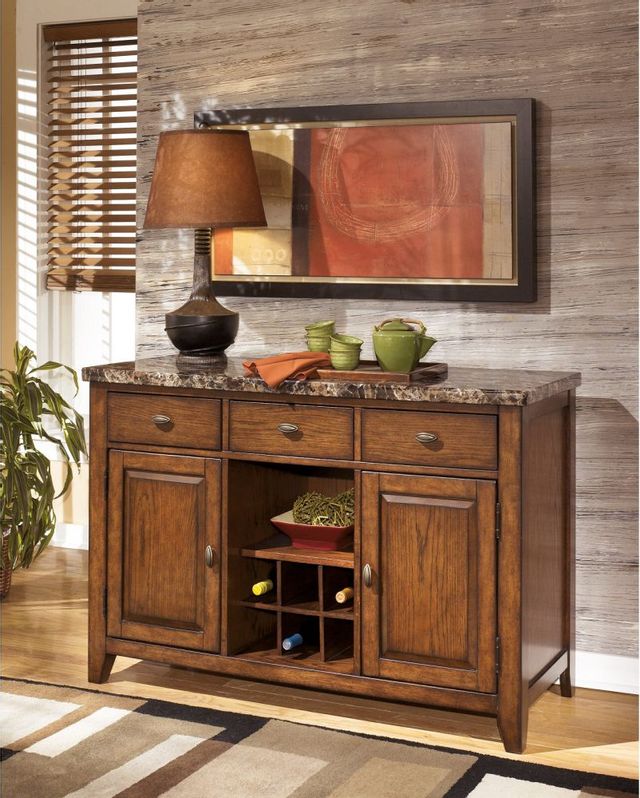 Signature Design by Ashley® Lacey Medium Brown Dining Room Server 2